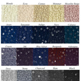 Sequin Pucker Swatch Card