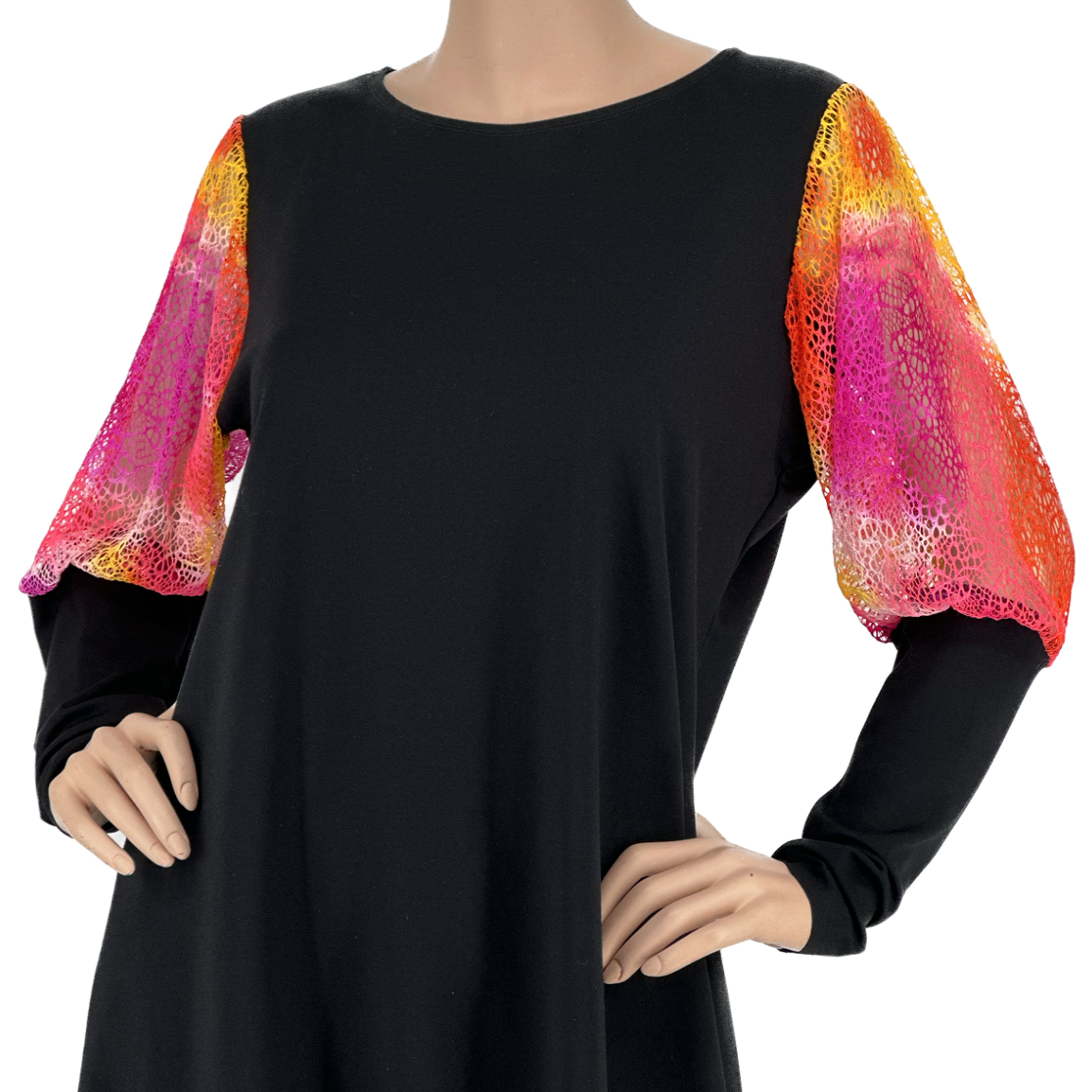 B870 OM Black with Color Sleeve Detail