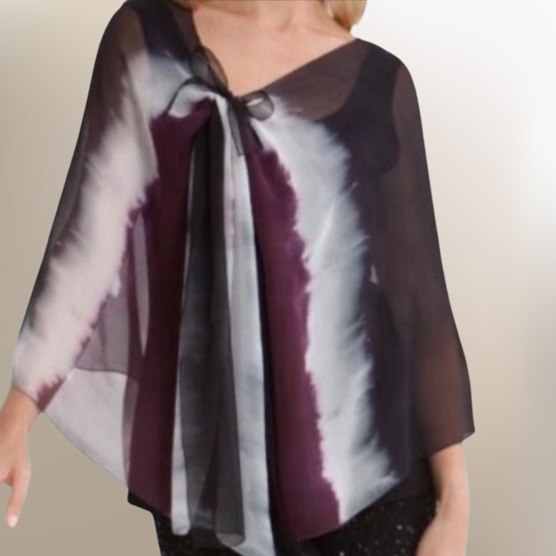 Silk Plisse  -  Float28ST - Sara Mique Evening Wear