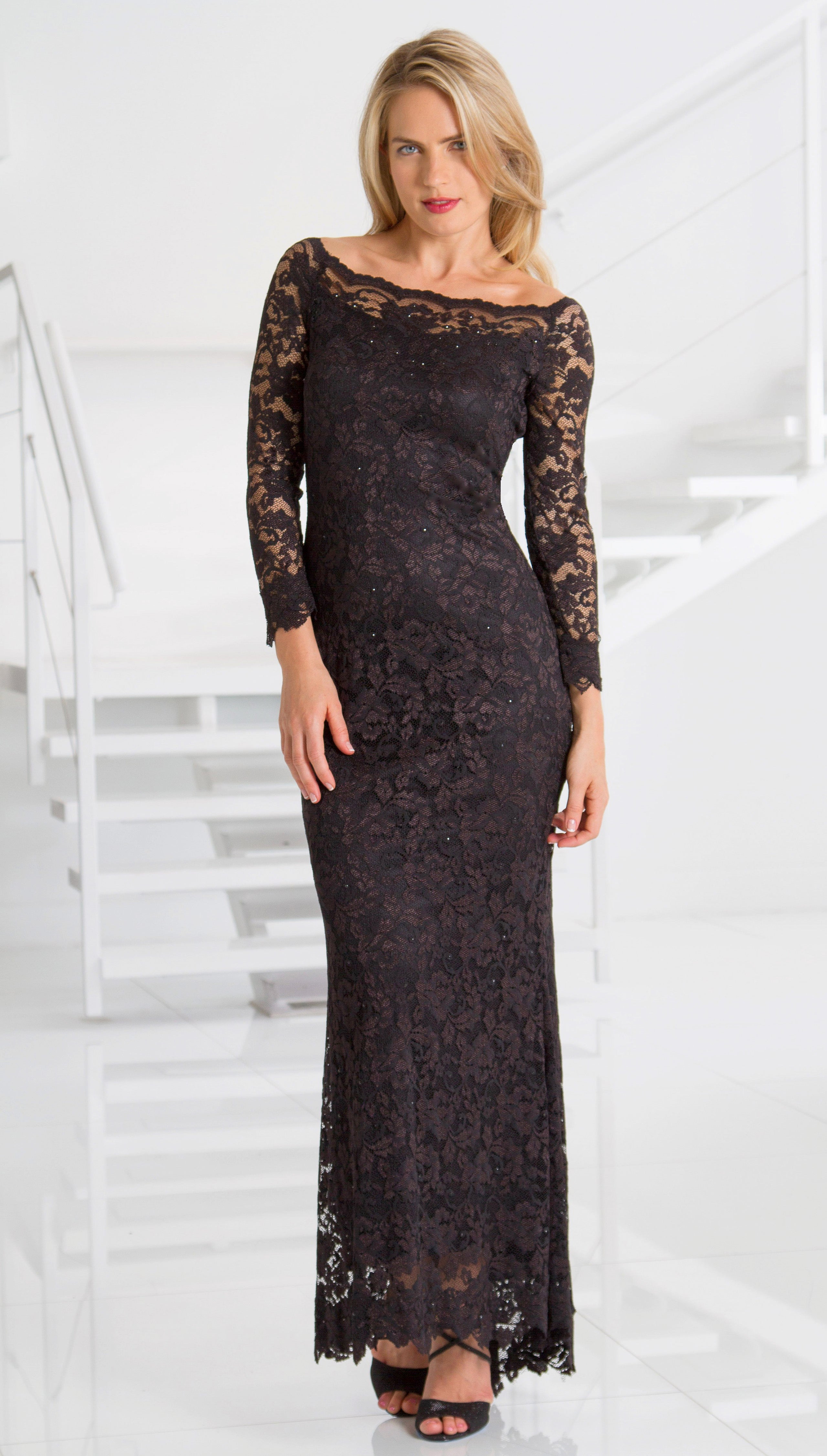 French Lace Dress - D647 French Lace Dress - D647