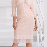 Beautiful Sequin Suit J1534SC/S1535SC - Sara Mique Evening Wear